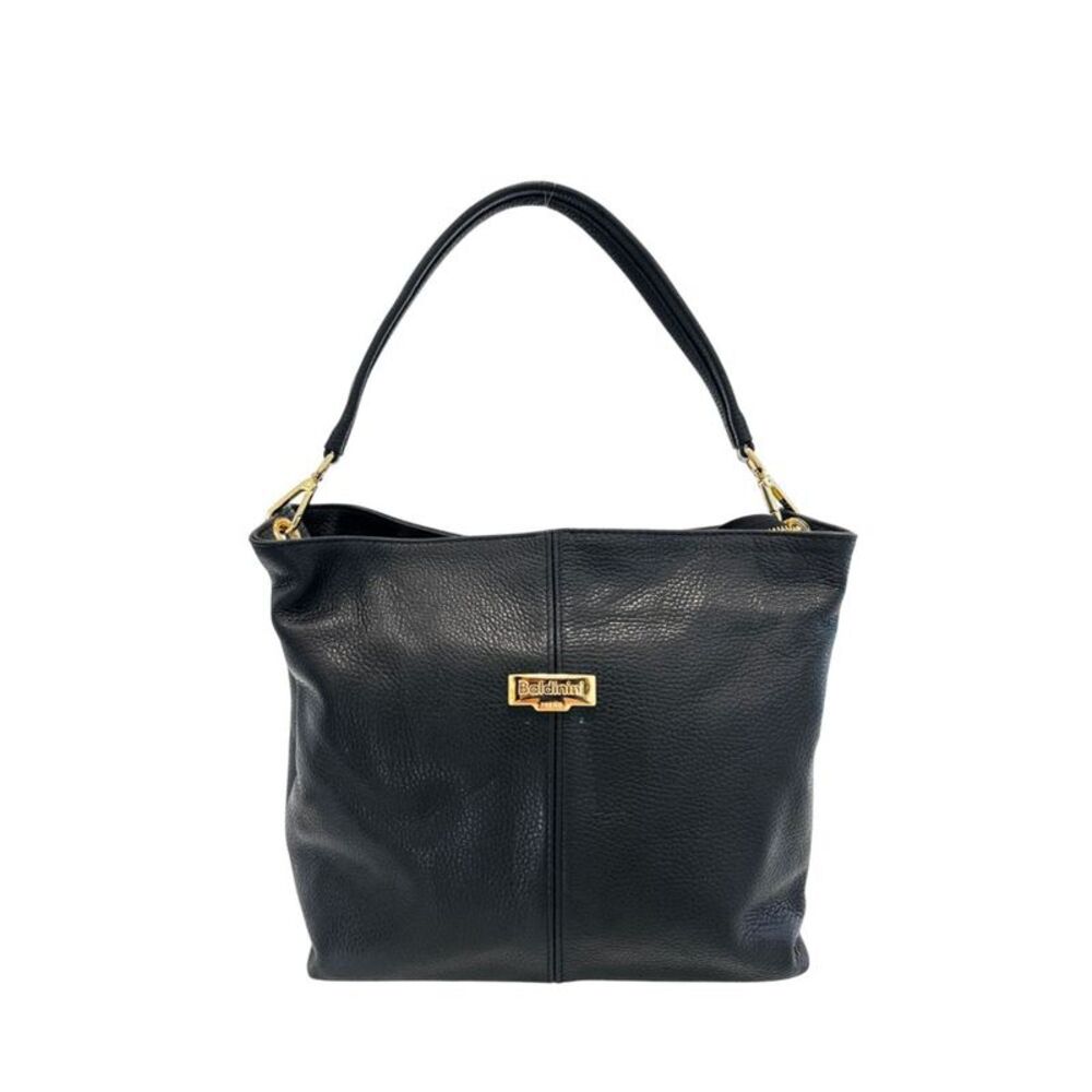Baldinini Trend Black Leather Women Women's Bag